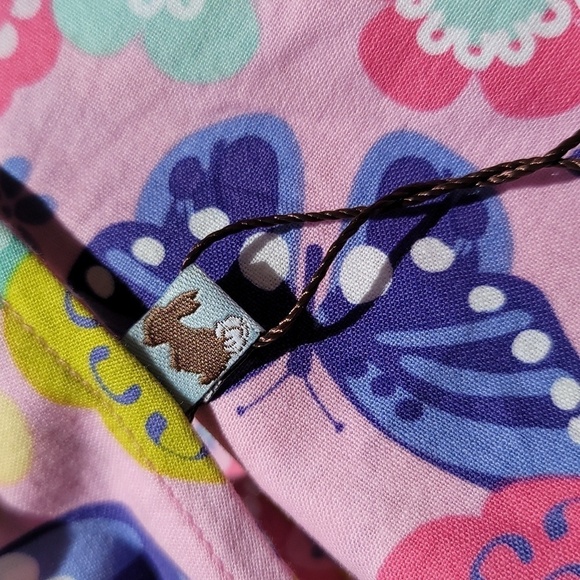 I Am Naturals Reversible Adjustable Wrap Dress - Size Medium 2-5 Years - Picture 7 of 9